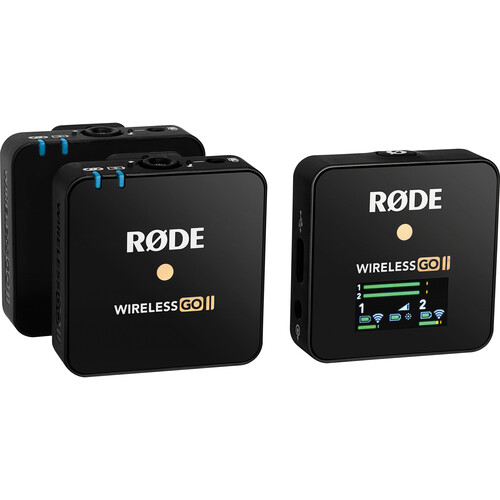 Microphones - Rode Wireless Go II 2-Person Lavalier Kit